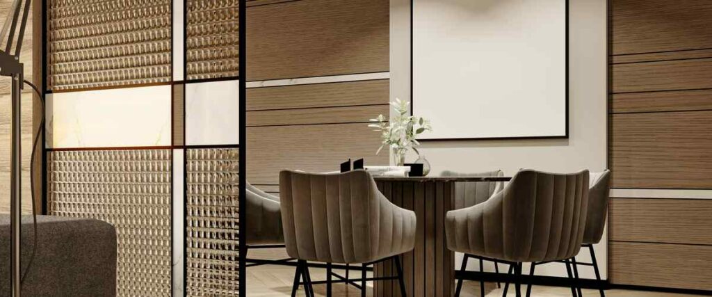 Designer Glass Open Kitchen Partition Designer Glass Open Kitchen Partition