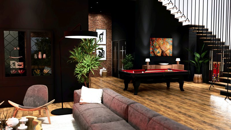 Entertainment Room Decoration