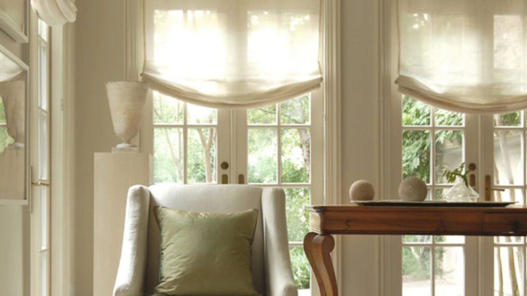 European Fold Roman Shade European Fold Roman Shade