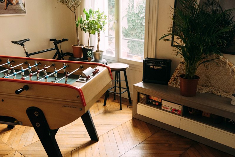 Gaming zone in Entertainment Room