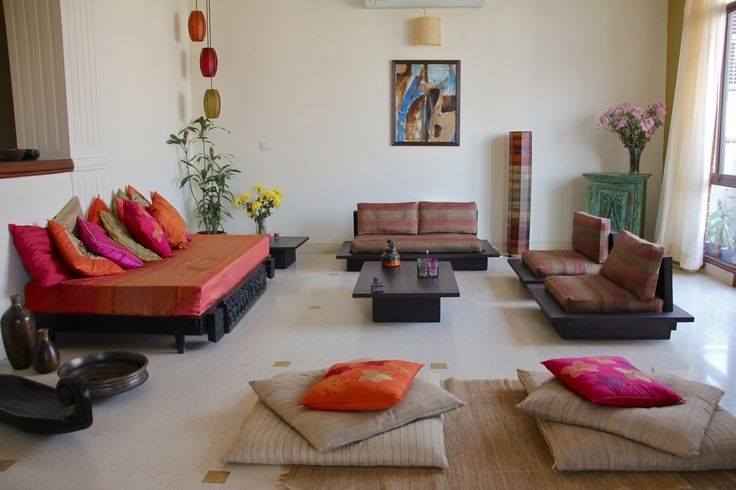 Indian-style traditional living room