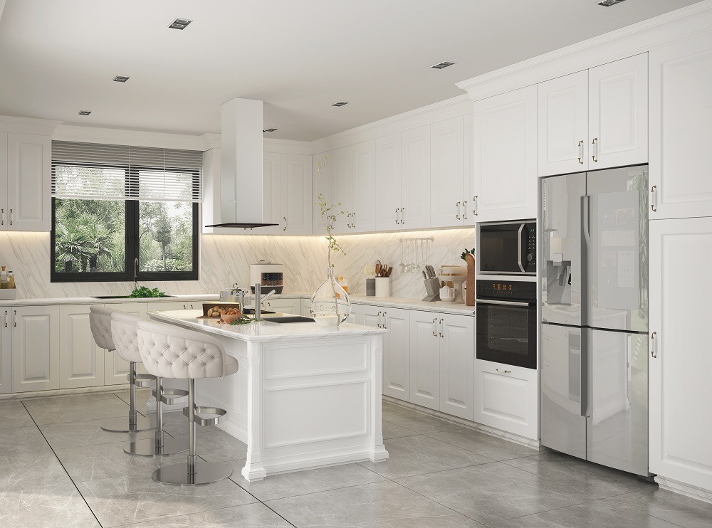 Kitchen Counter as Partition Kitchen Counter as Partition