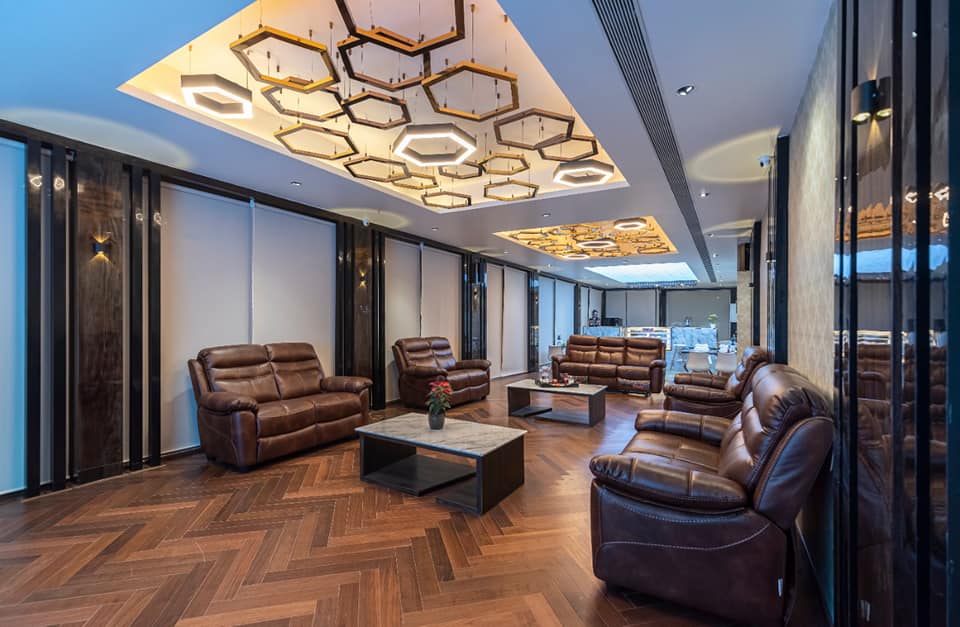 Rustic extended living area