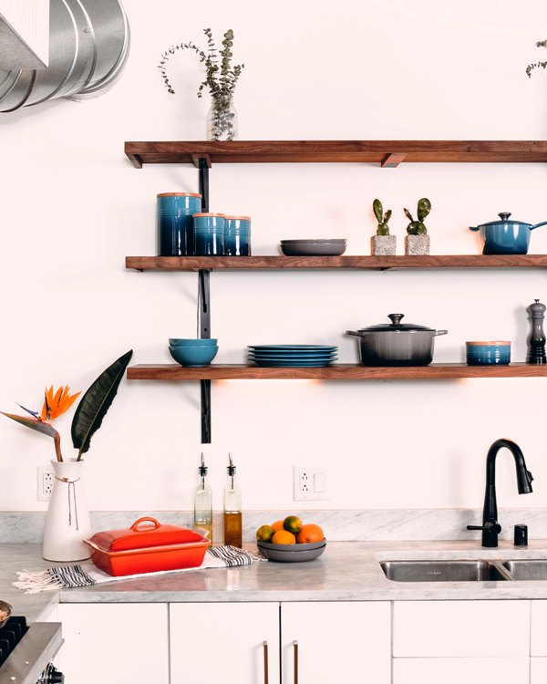 Space-saving Floating Shelves Space-saving Floating Shelves