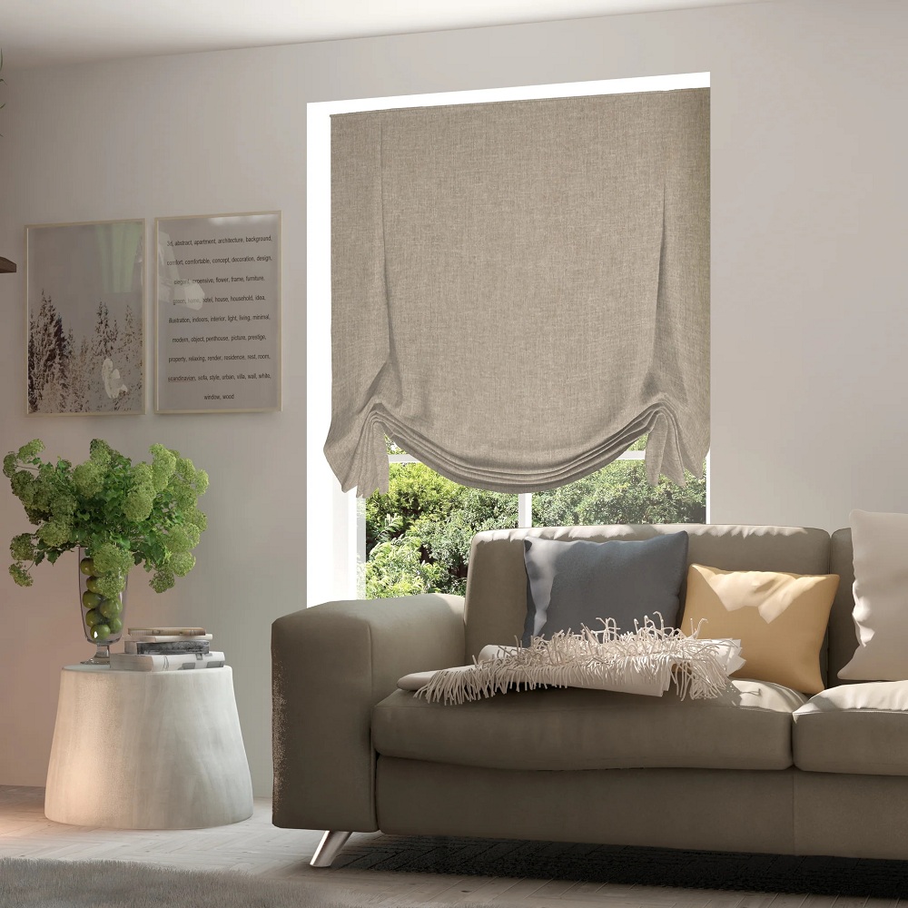 Tulip Fold Roman Shade Tulip Fold Roman Shade