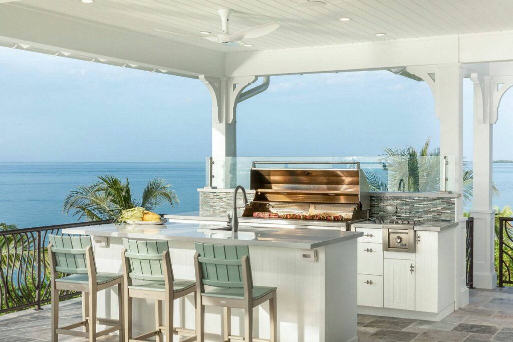 Coastal Outdoor Kitchen Coastal Outdoor Kitchen