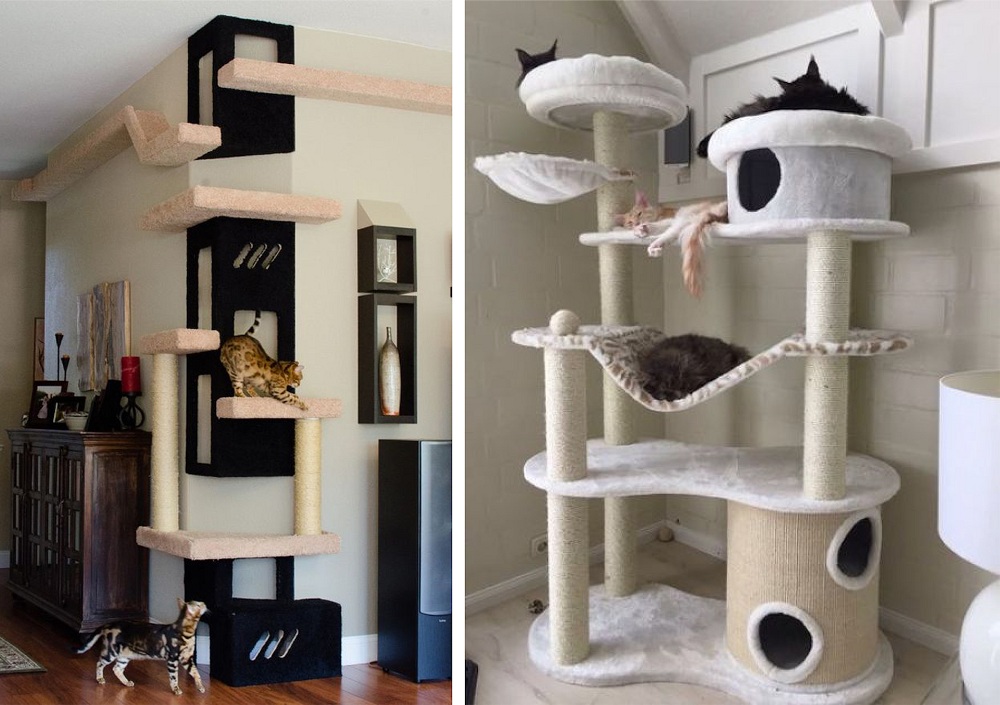 Corner Cat-towers