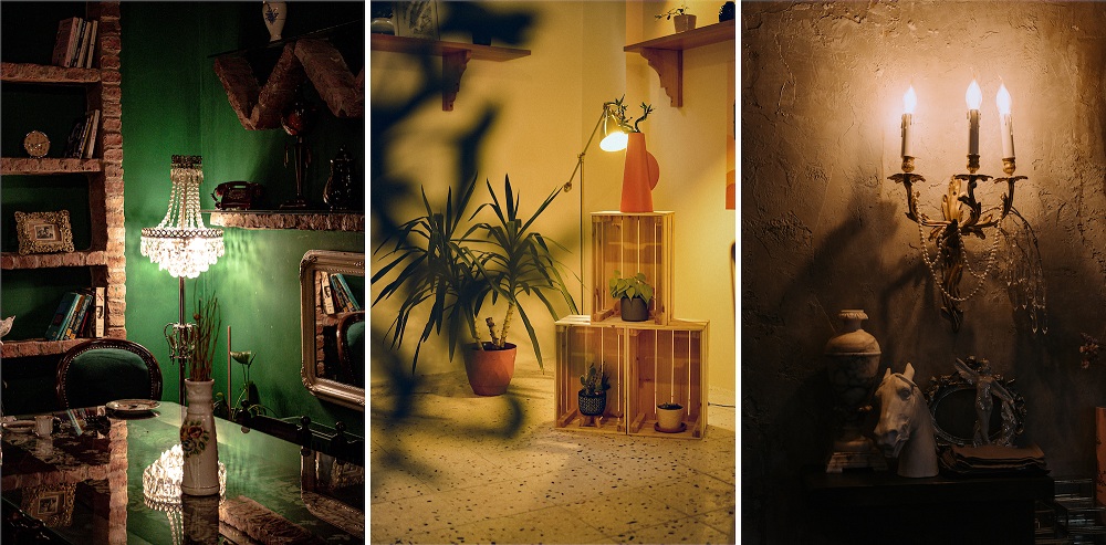 Decorative corner lights