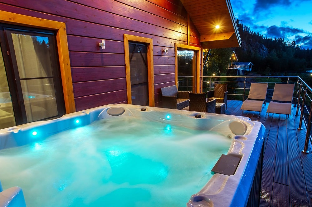 Durable swim spa pool