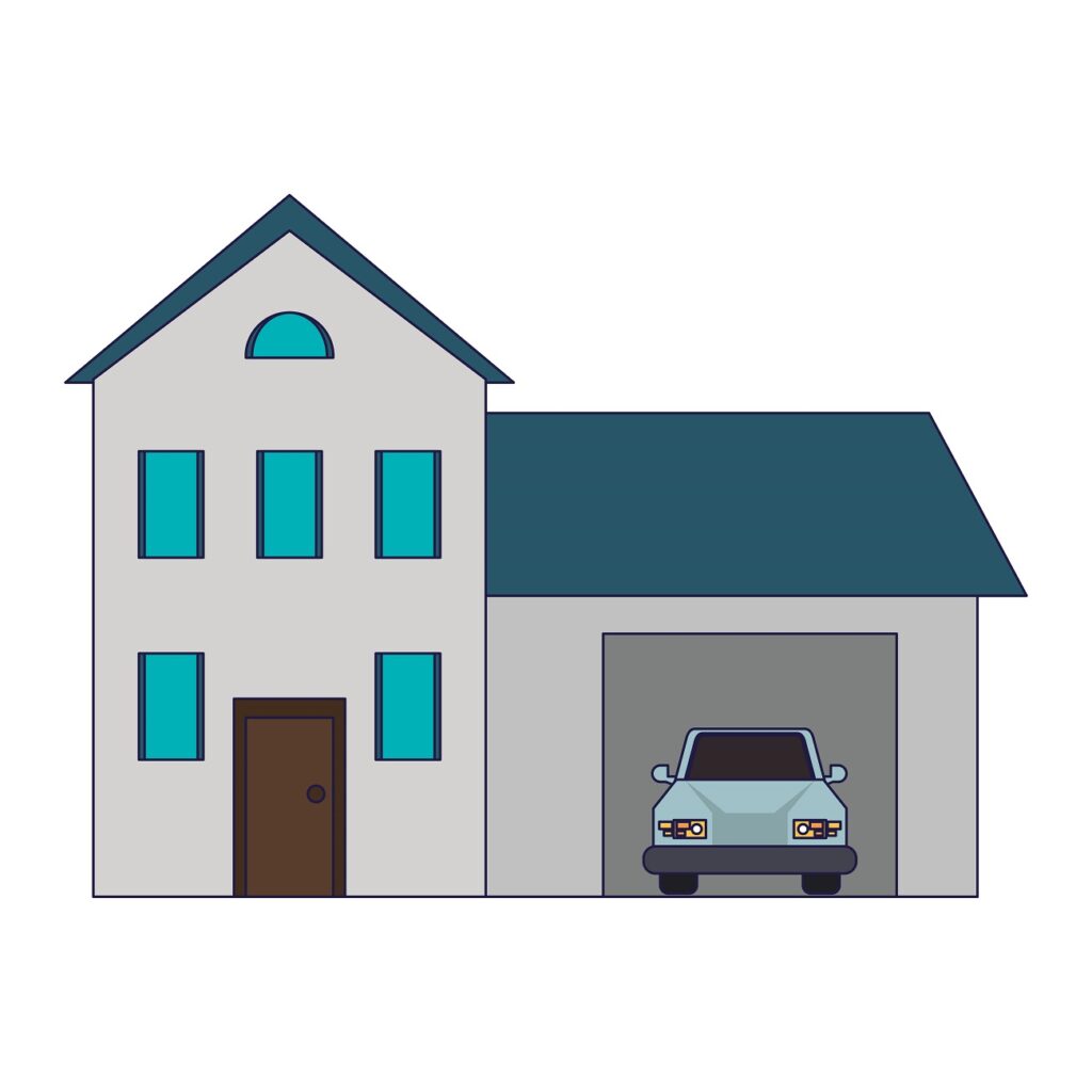 Making a Framing of Garage