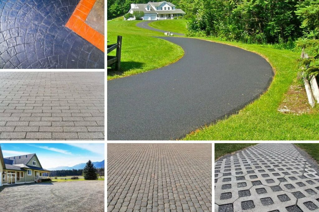 Materials for Residential driveway