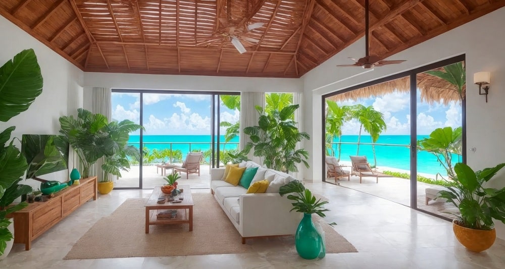 Open Space Concept Beachfront House Open Space Concept Beachfront House