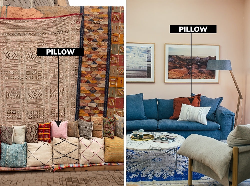 Rugs and cushions in traditional living Rugs and cushions in traditional living