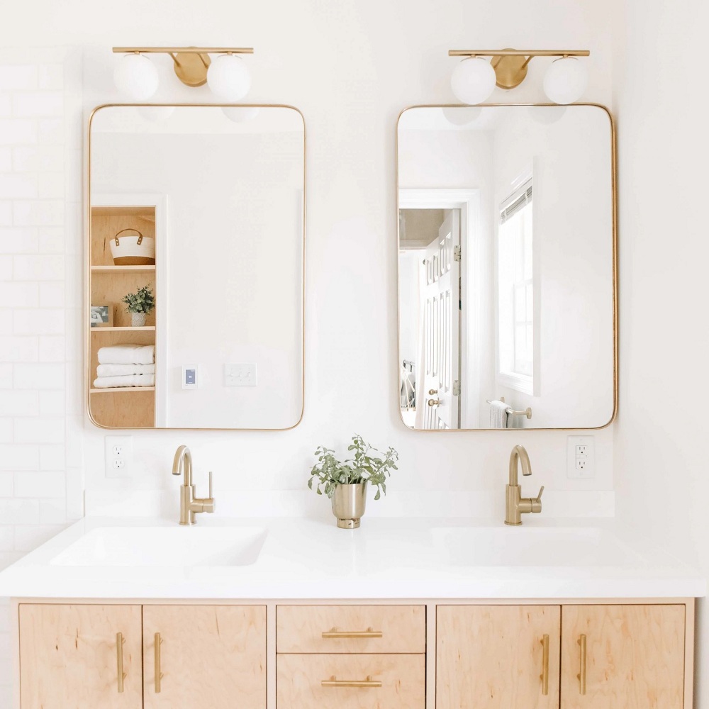Steel-Framed Mirrors