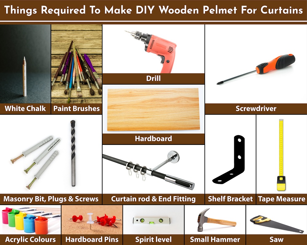 Things Required to Make DIY Wooden Pelmet Things Required to Make DIY Wooden Pelmet