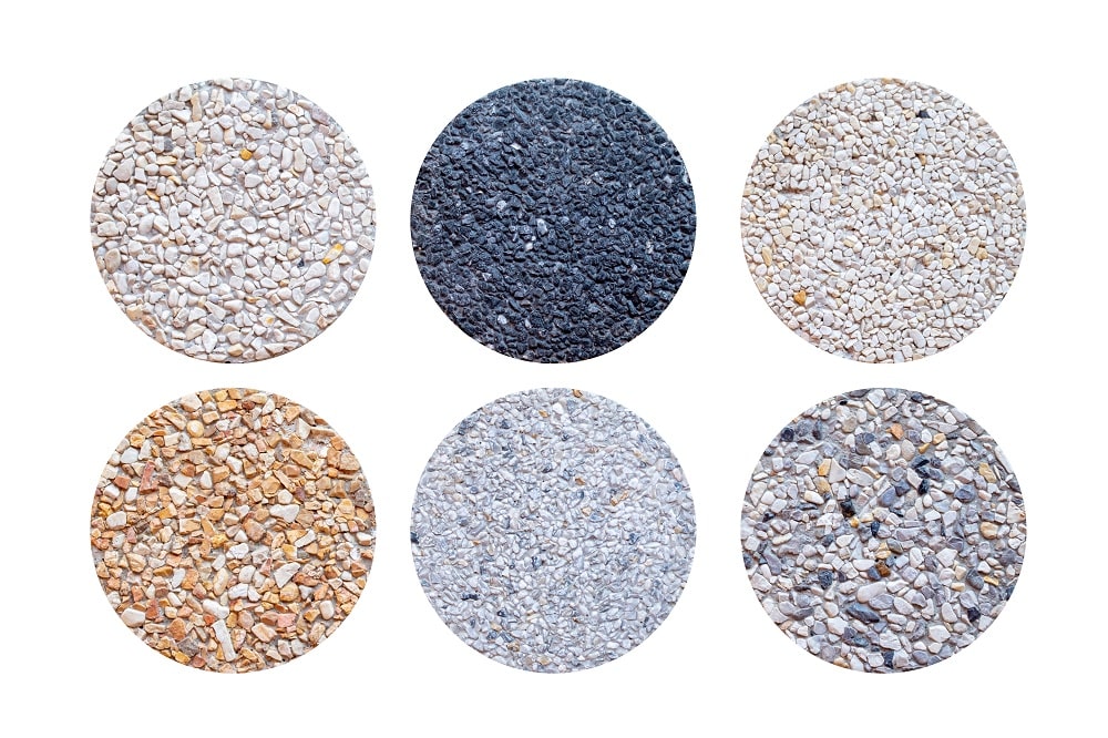 Types of Exposed Aggregate Concrete