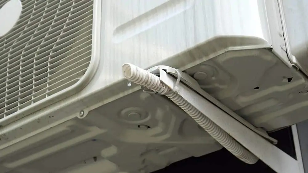 Water Drain Pipe of a Split Air Conditioner