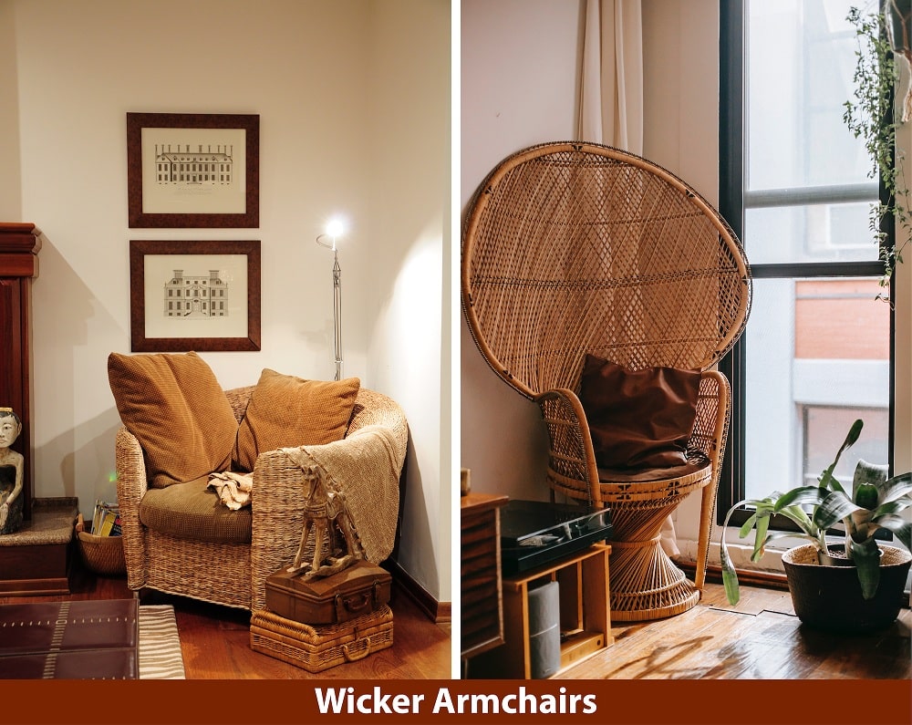 Wicker Armchairs Wicker Armchairs