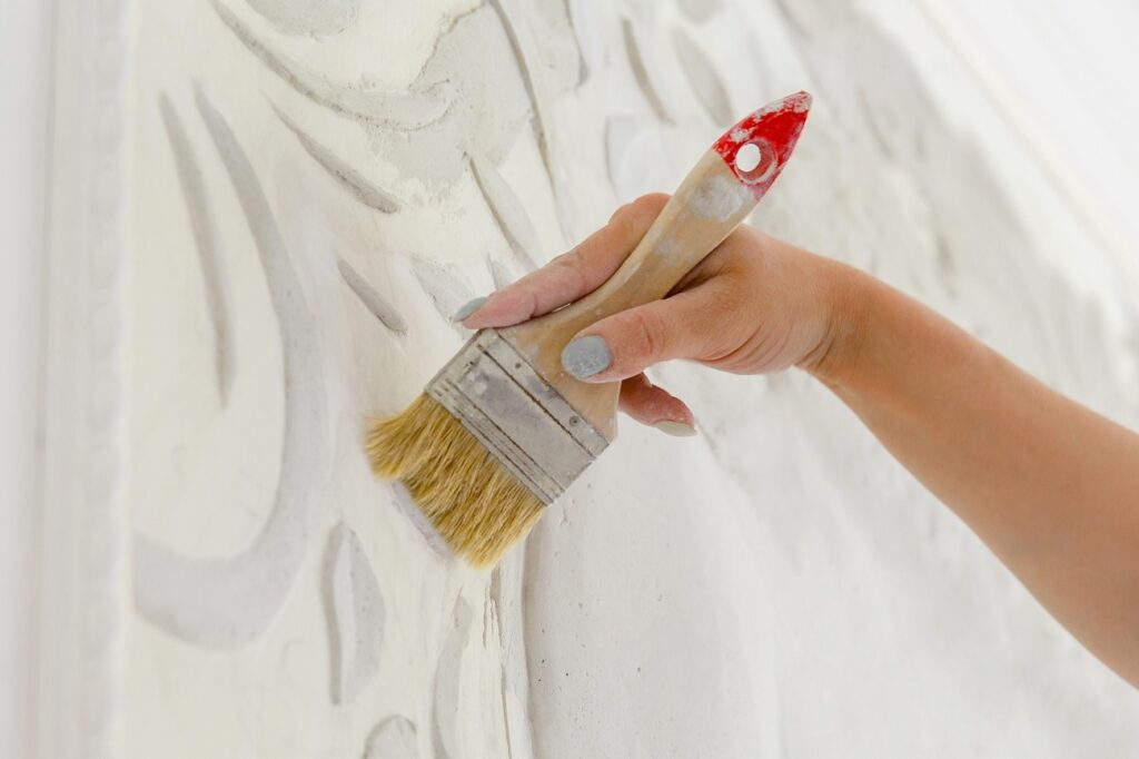 Dusting Paint Brush Dusting Paint Brush