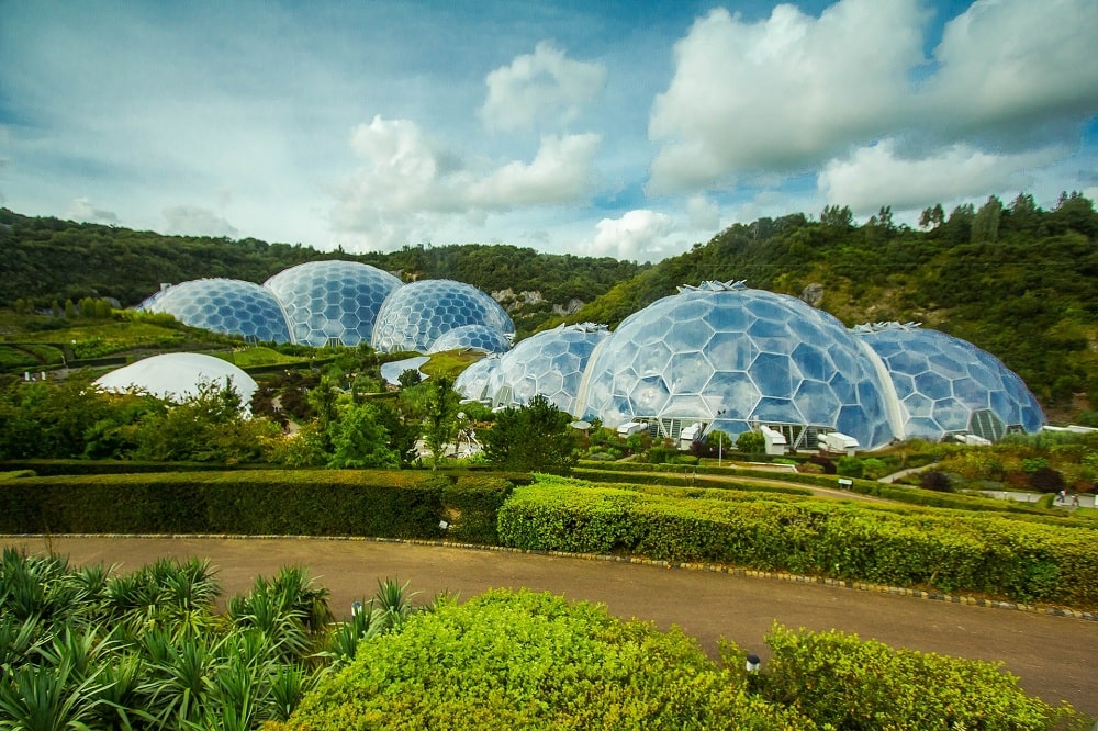 Eden Project at Cornwall, United Kingdom
