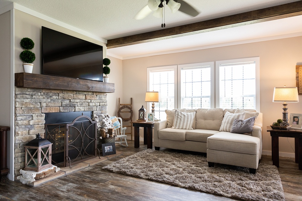 Farmhouse Chic Prefabricated housing