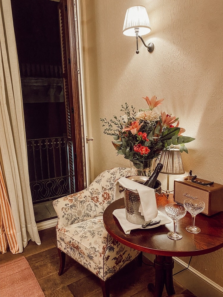 Floral Print Chair