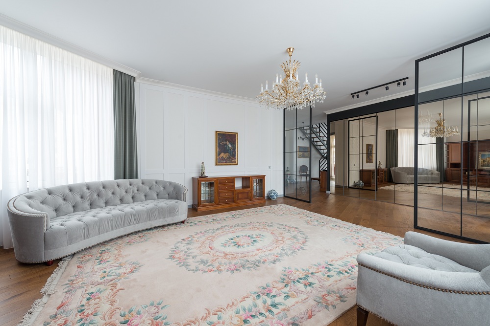 Floral Printed Rug