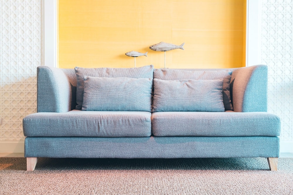 Plain Coloured Sofa