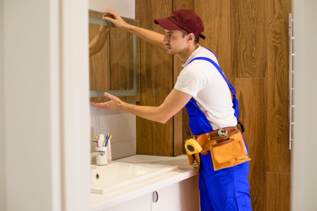 Remove the Vanity Mirror