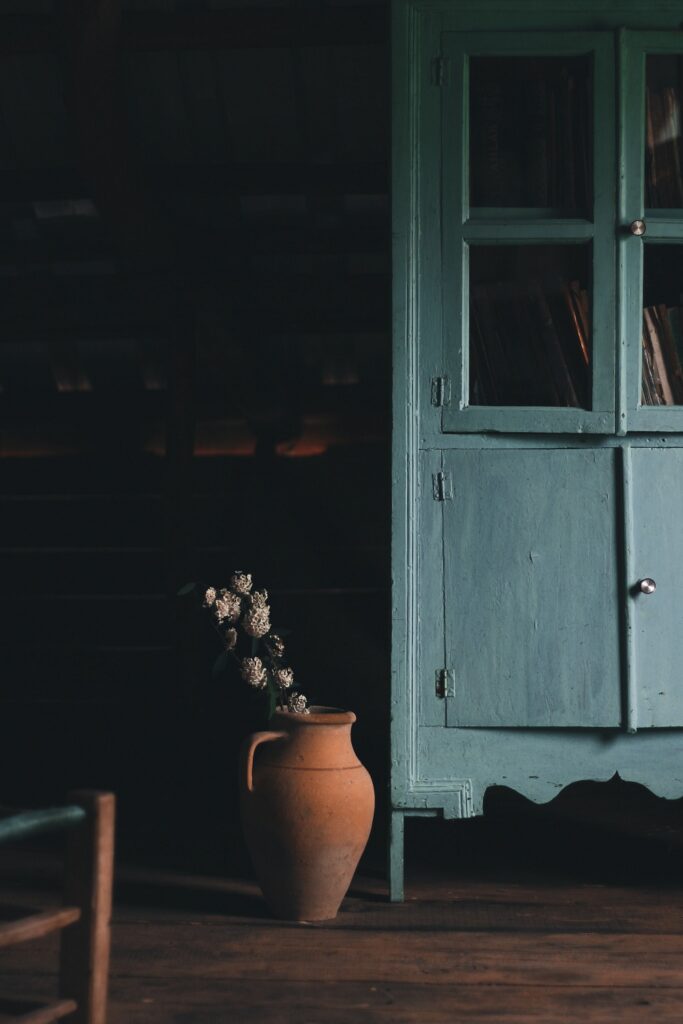 Small painted cupboard
