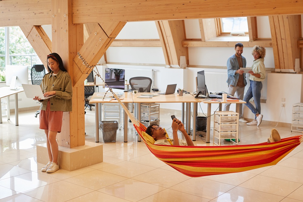 Swings and Hammocks in Workplace Swings and Hammocks in Workplace