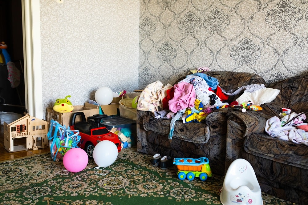 Unorganized Room Unorganized Room