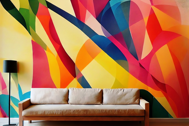 Abstract Wall Murals