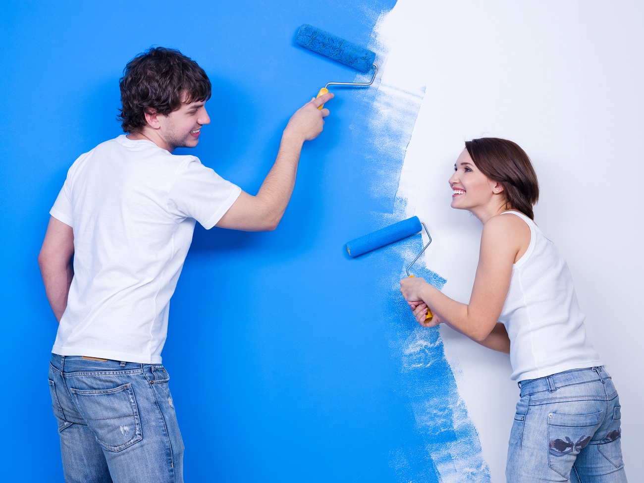 Apply New Paint on Wall