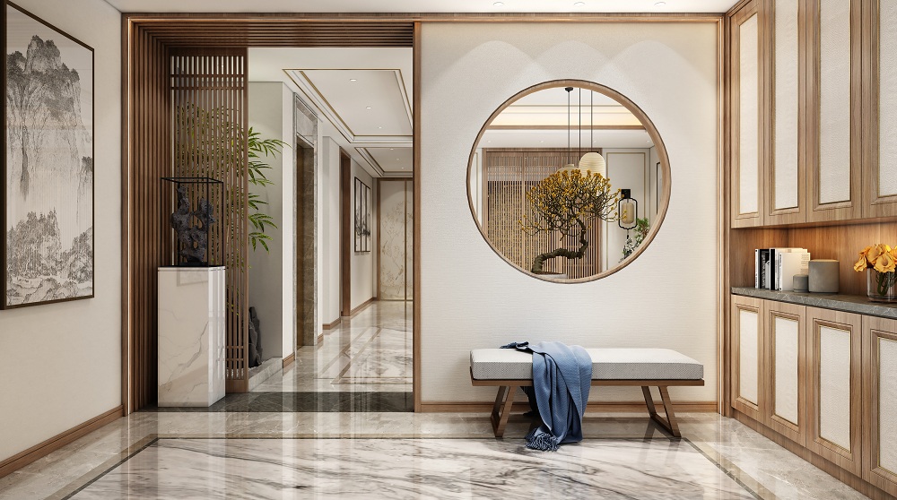 Decorative Usage of Half Wall