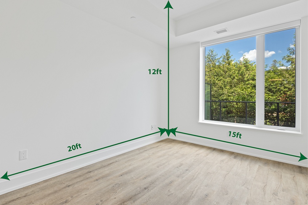 Dimensions of room for home theatre set-up
