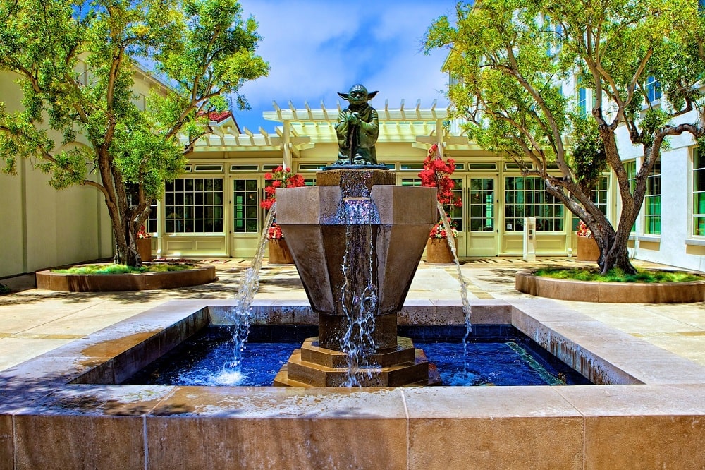 Fountain in Patio Fountain in Patio
