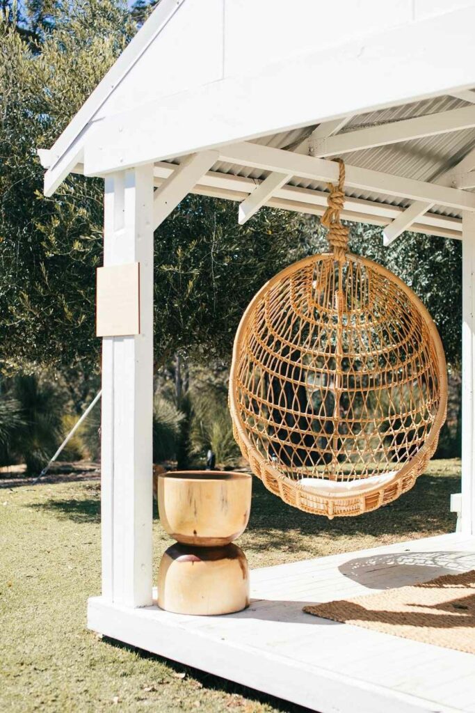 Hanging Chair in Patio Hanging Chair in Patio