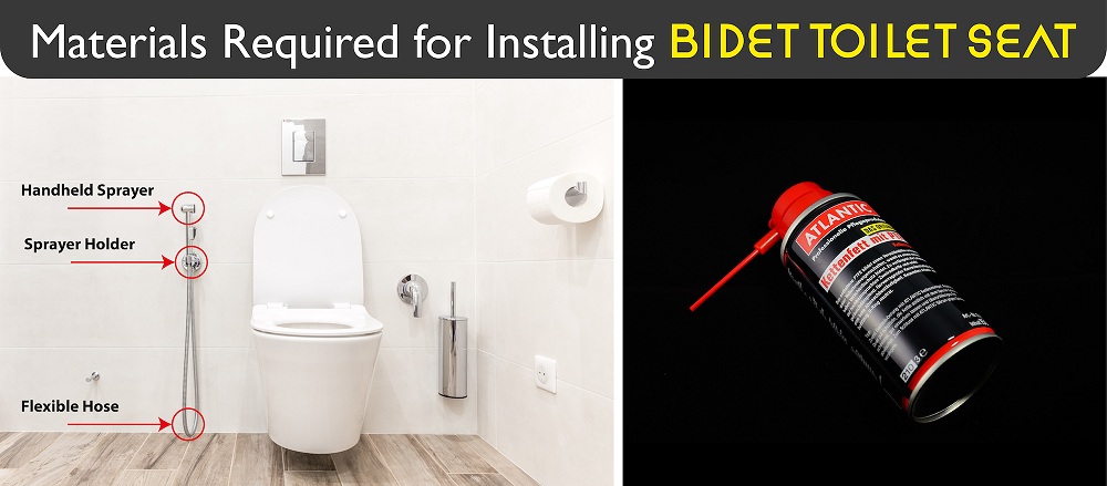 Materials Required for Installing Bidet Toilet Seat