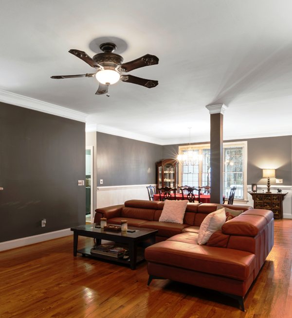 Modern ceiling fan