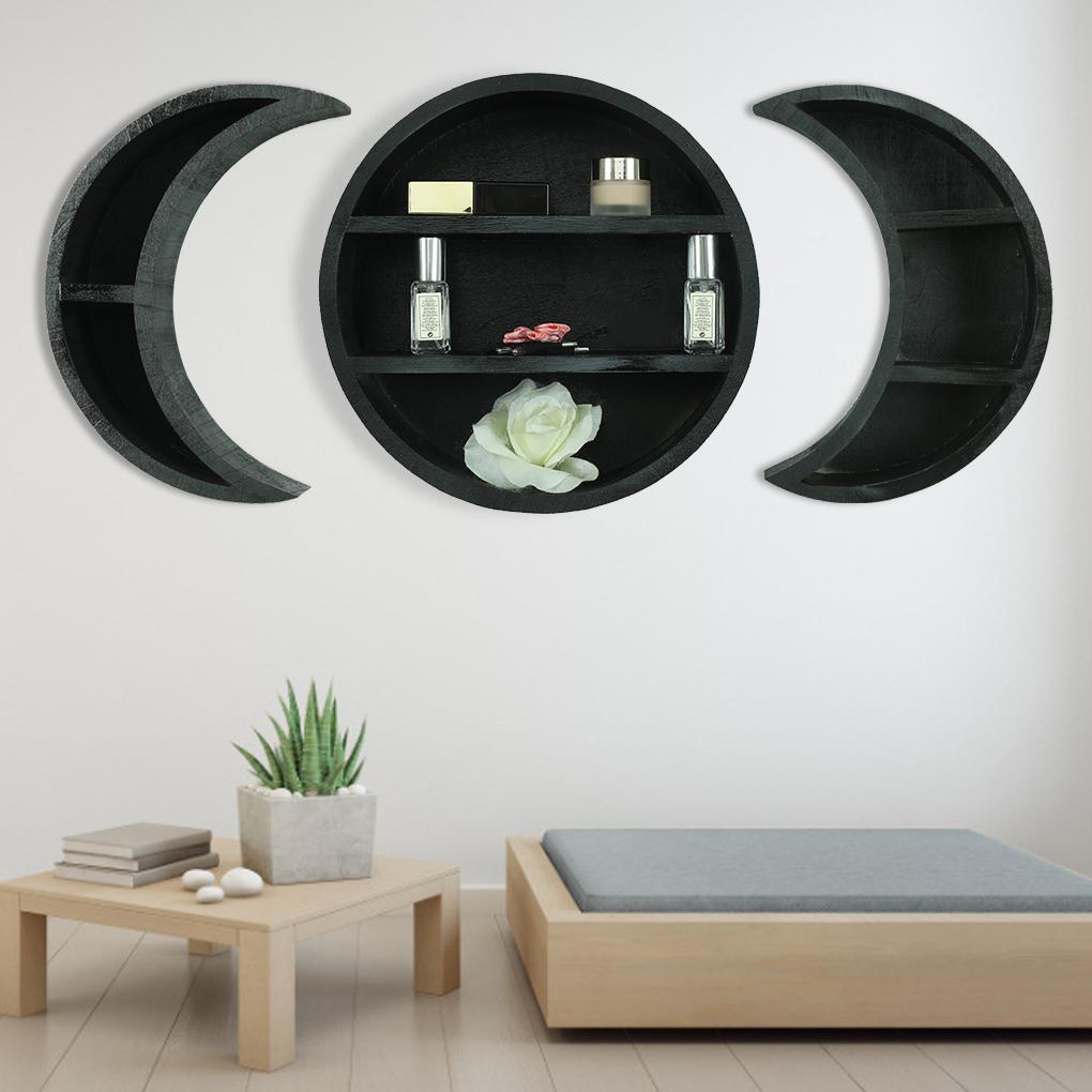 Moon-shaped Wall Shelf Moon-shaped Wall Shelf