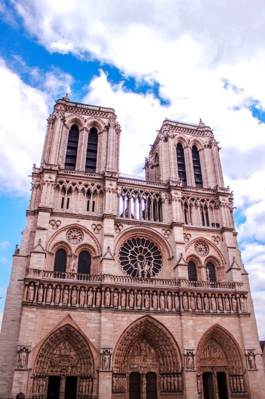 Notre Dame - Paris Gothic buildings Notre Dame - Paris Gothic buildings