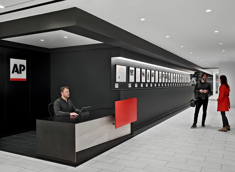 Office for Associated press in New York Office for Associated press in New York