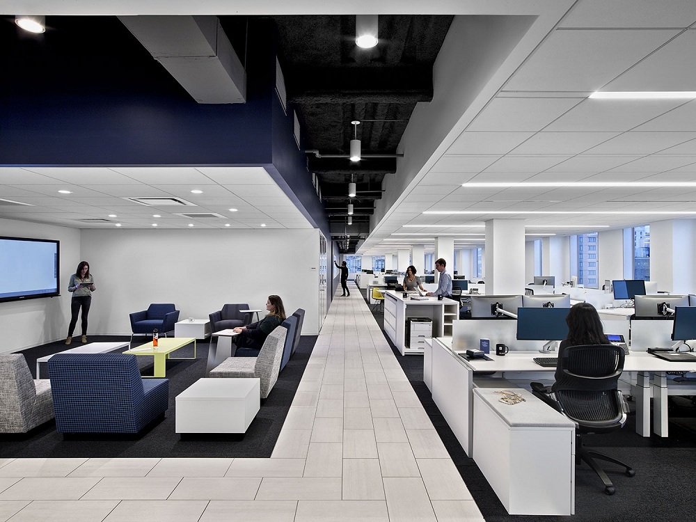 Office for Associated press in New York Office for Associated press in New York