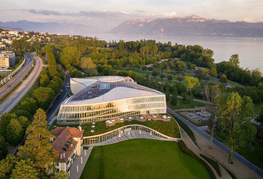 Olympic House at Lausanne, Switzerland Olympic House at Lausanne, Switzerland