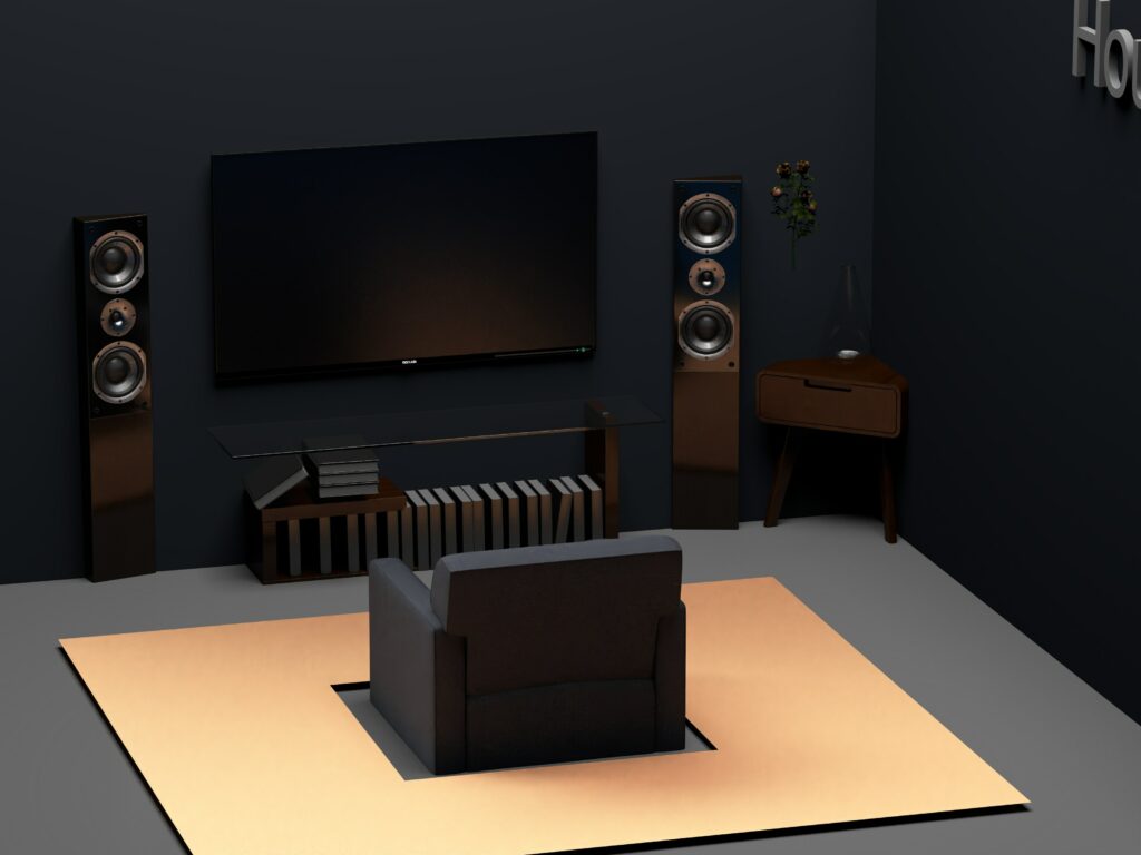 Setting up a home theatre system
