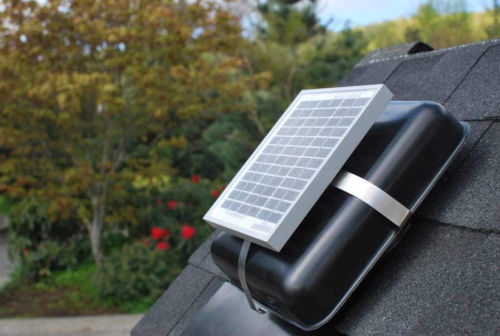 Solar-Powered Roof Vents Solar-Powered Roof Vents