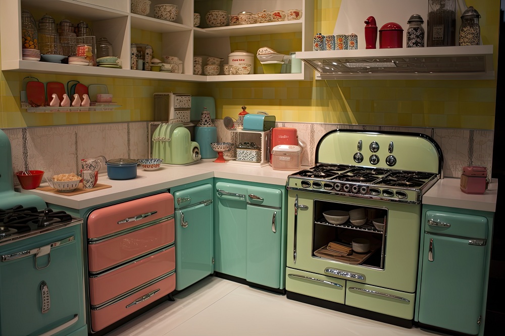 Streamlined 1950s Kitchen Appliances Streamlined 1950s Kitchen Appliances