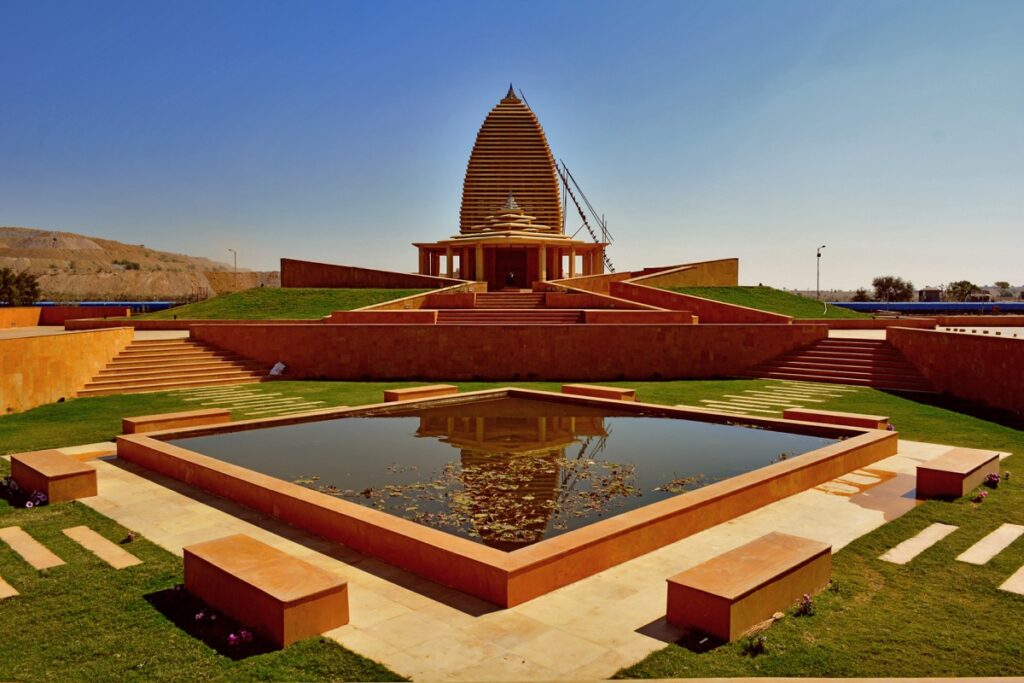 Temple in Stone and Light
