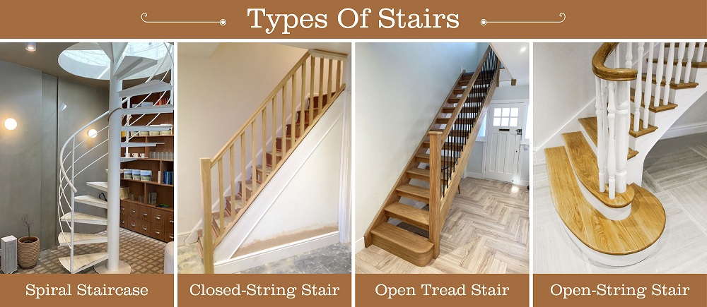 Types of Stairs Types of Stairs